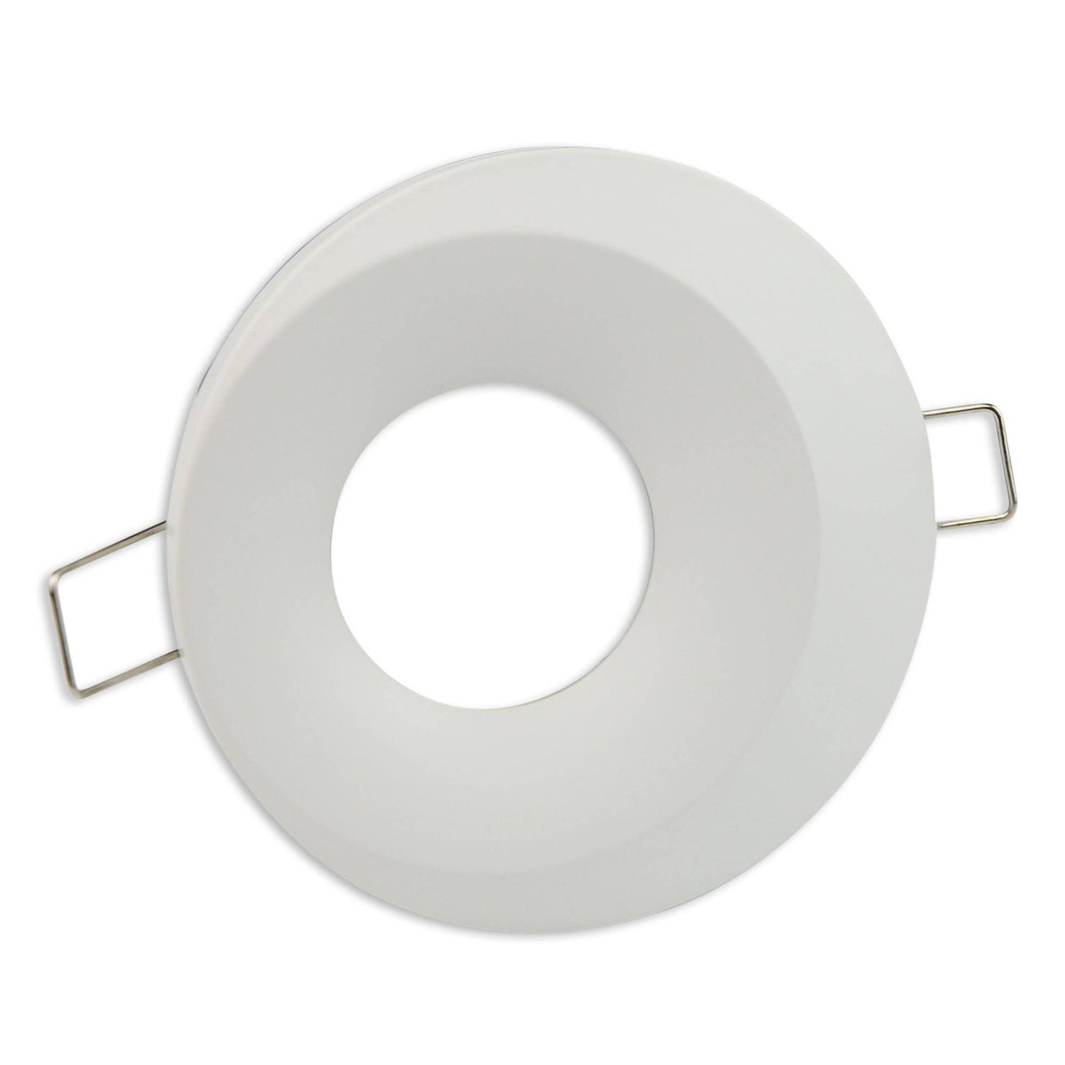 Design Einbaurahmen GU10 MR16 rund eckig weiß chrom Gehäuse Einbauleuchte Ø70mm