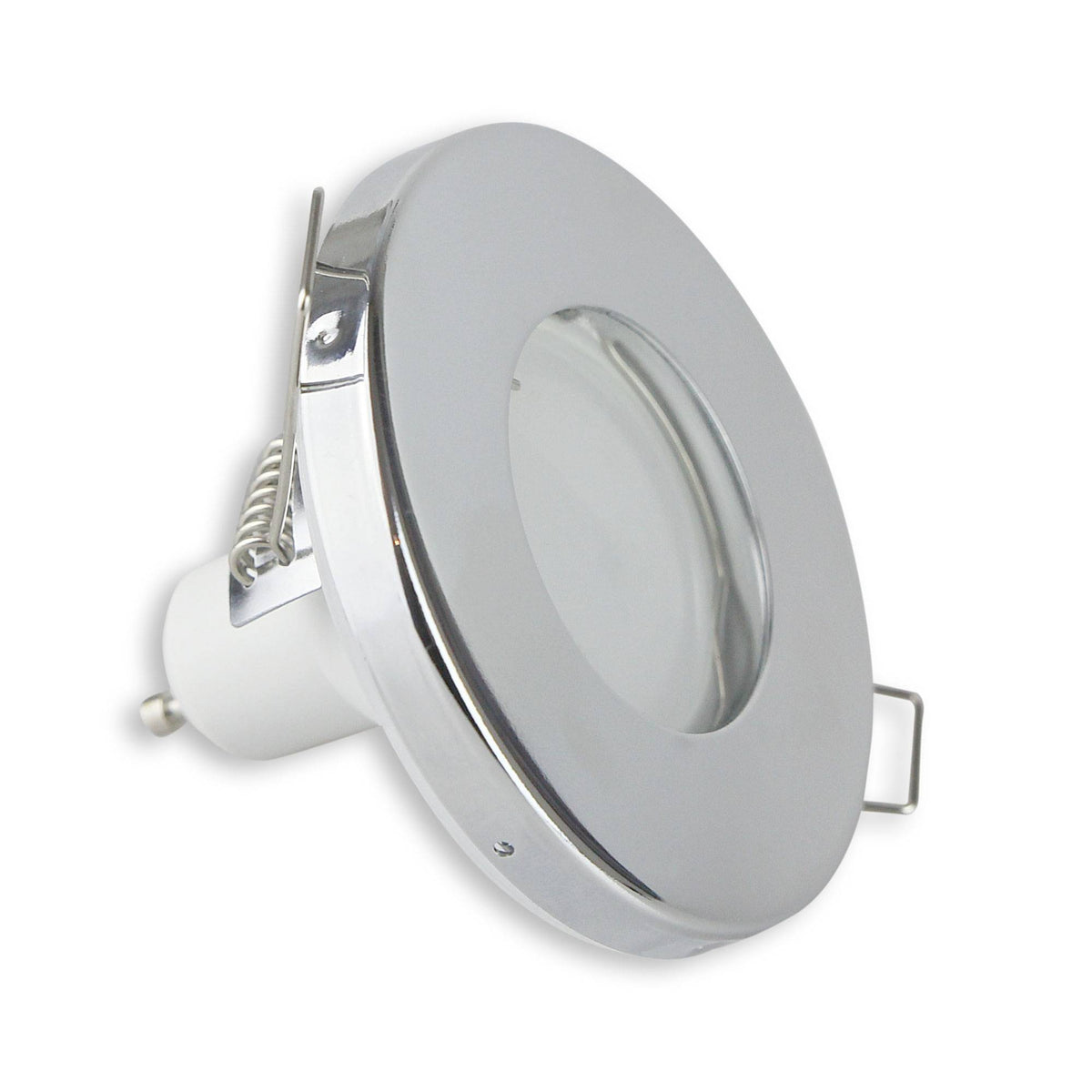 LED Einbaustrahler 230V GU10 Bad Badezimmer 1-9 Watt flach rund IP44 Einbauspot