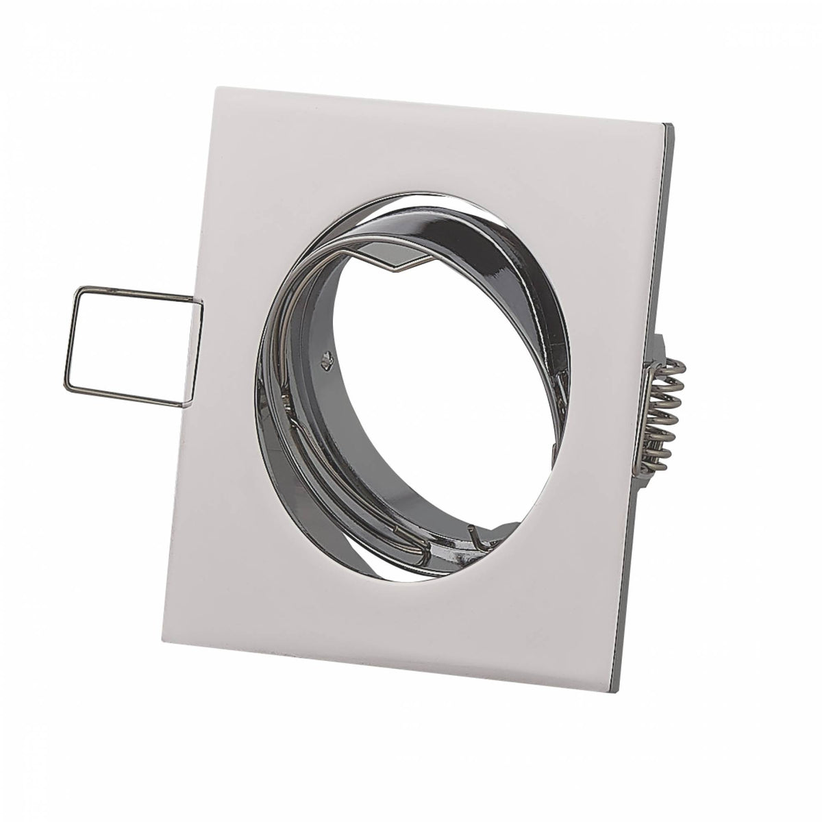 LED Einbaustrahler eckig schwenkbar 3W-6,5W 230V flach Spot Strahler 72-75mm