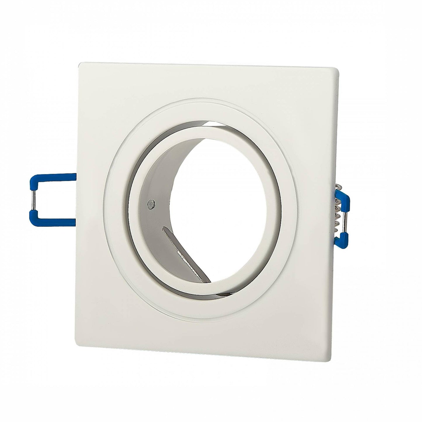 LED Einbaustrahler GU10 flach eckig weiß 1-9W Leuchte Deckenleuchte schwenkbar