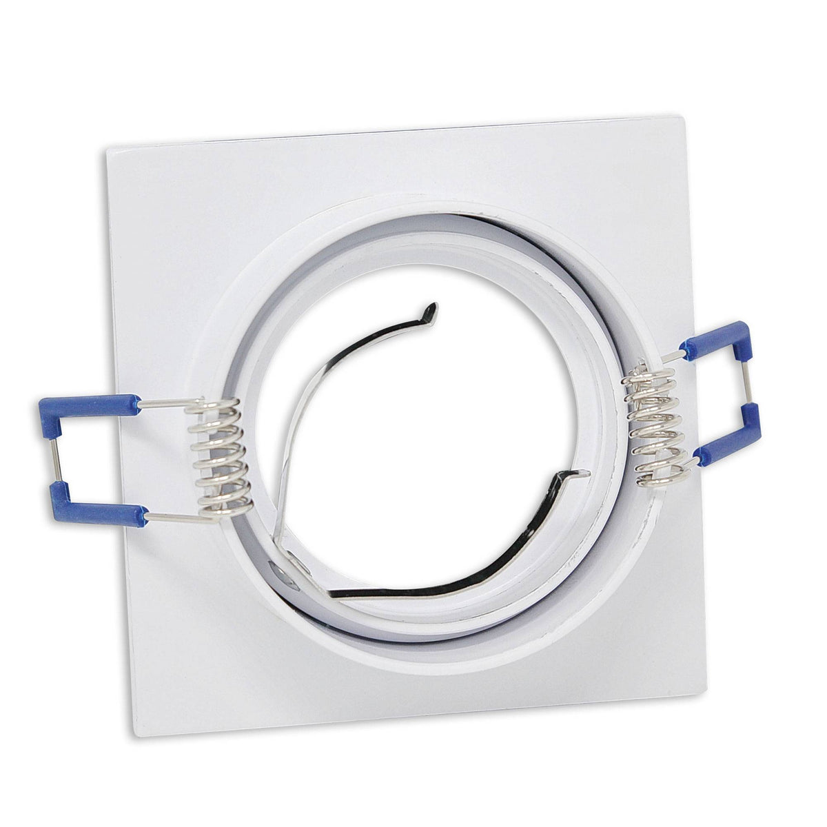 LED Einbaustrahler rund eckig 230V flach Spot Strahler 75mm