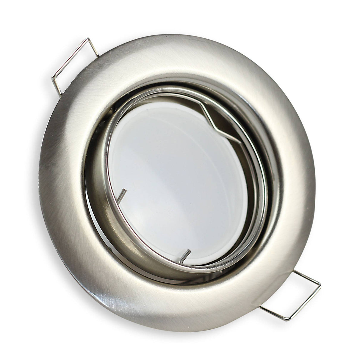 Einbaurahmen rund GU10 schwenkbar Rahmen 75mm Einbaustrahler Spot LED Halogen