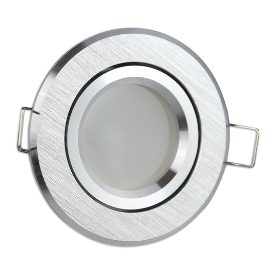 LED Einbaustrahler schwenkbar 30mm Tiefe 3W 5W 6,5W Aluminium 230 Volt