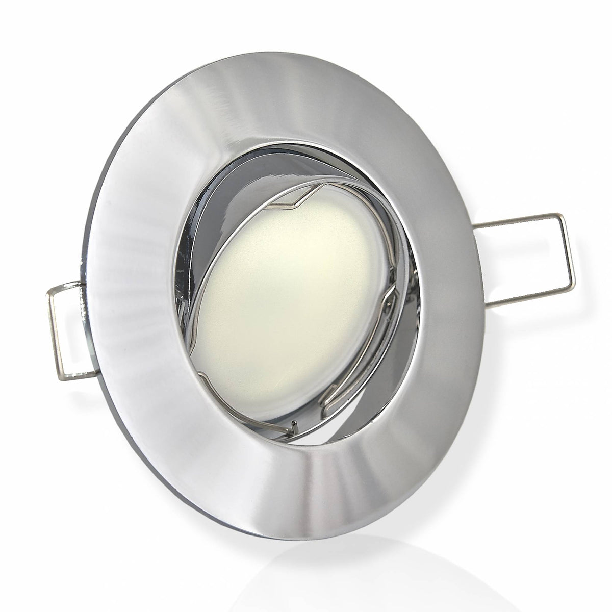 LED Einbaustrahler flach 3-6,5W Aluminium 230V Spot Einbauleuchte