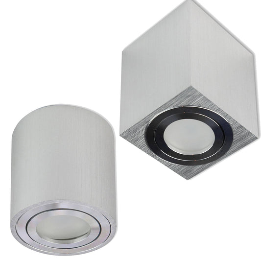 LED Aufbau-Leuchte 1-9W GU10 230V Deckenlampe Loft Strahler Deckenleuchte