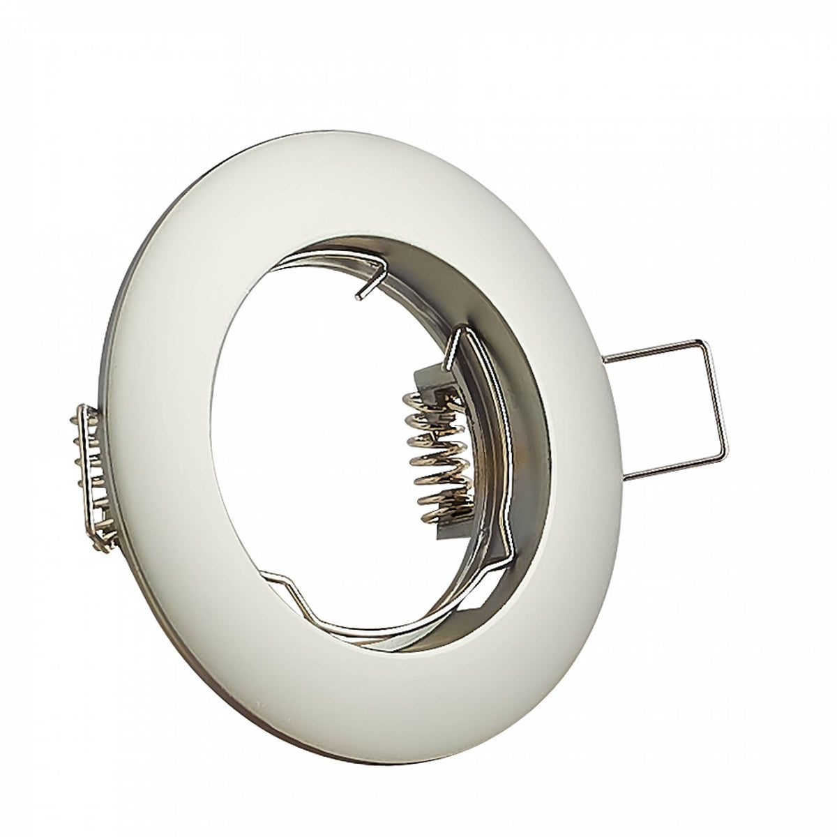 Einbaurahmen rund GU10 GU5,3 Ø65mm Bohrloch Gehäuse Einbaustrahler Spot