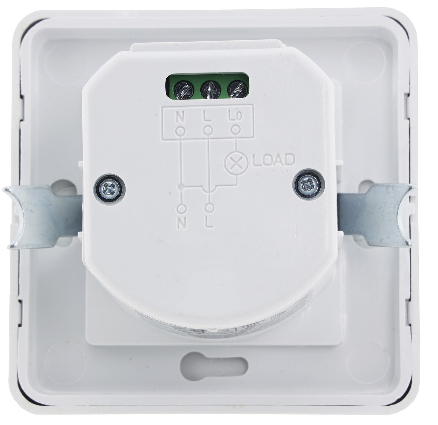 Trano PIR Bewegungsmelder UP 160° LED geeignet, 2-/3-Draht, 230V, IP20, weiß, Ø60mm, 1–500W