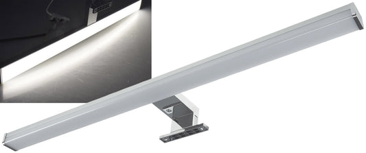 Trano LED Spiegelleuchte 78cm, 14W, 2000lm, 4000K Neutralweiß, IP44, 230V, Aluminium, Wand-/Aufbau-Montage, Badlampe