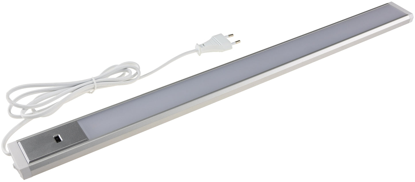 LED Unterbauleuchte 60cm, 230V, Dimmbar, IR-Sensor - Farbtemperatur einstellbar (3000-6500K)