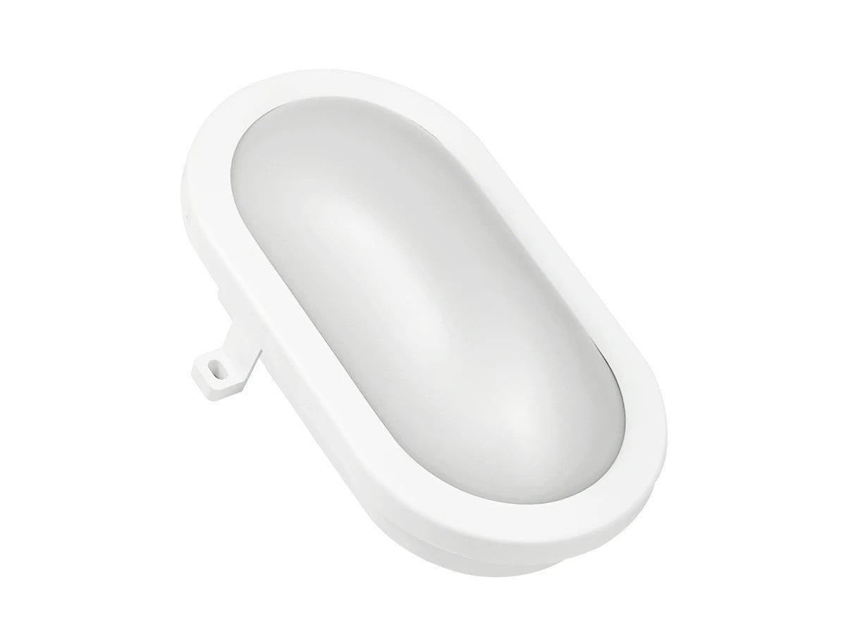 LED Deckenleuchte 12W Neutralweiß 4000K – Ovale Leuchte mit IP54