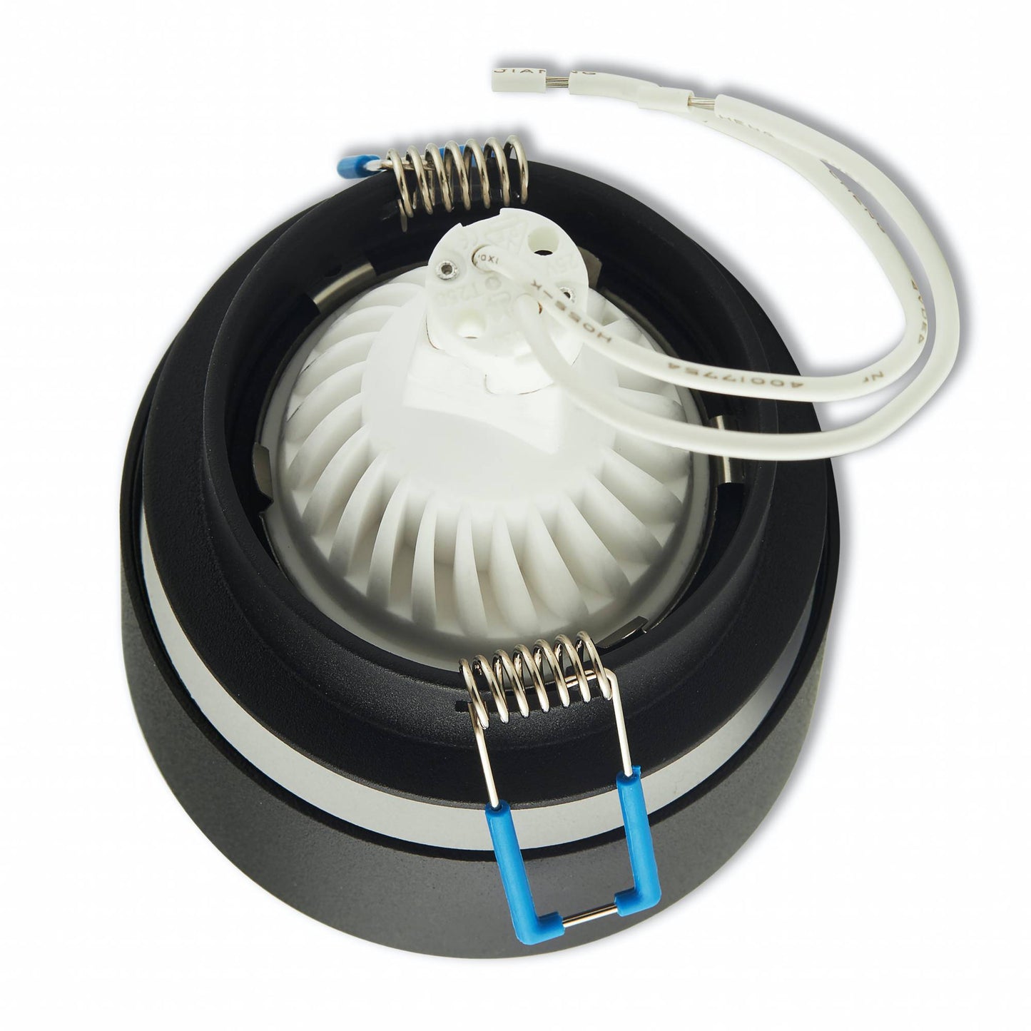 Einbaurahmen GU10 MR16 rund Effekt Rahmen Einbauleuchte 67mm Spot LED Halogen