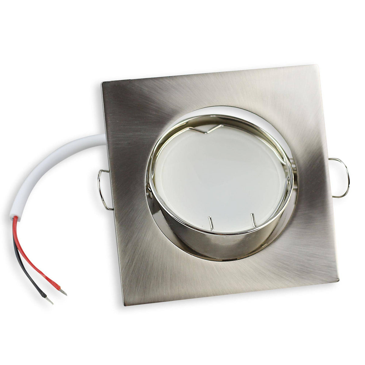 LED GU10 Einbaustrahler Aluminium schwenkbar 75mm 230 Volt