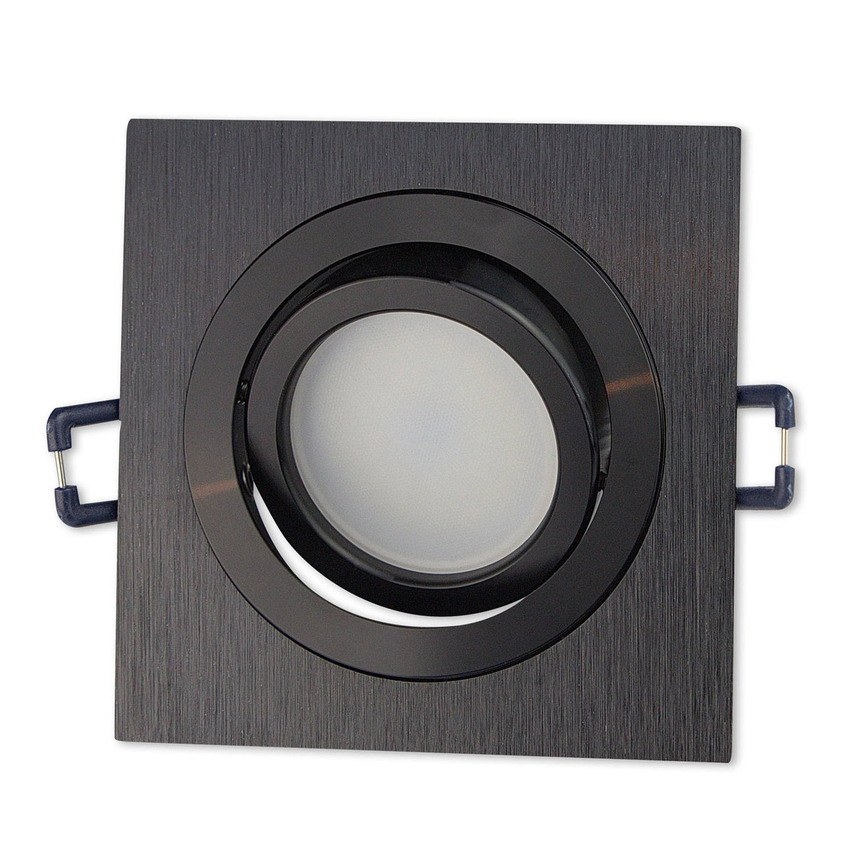 LED Einbaustrahler eckig schwenkbar 12V MR16 5W 7W Einbau-Spot Strahler 75-85mm