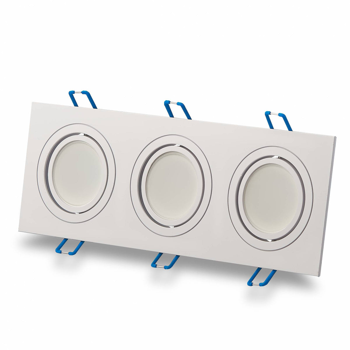 LED Einbaustrahler GU10 1-3 flammig Einbauspot Deckenleuchte schwenkbar 230V