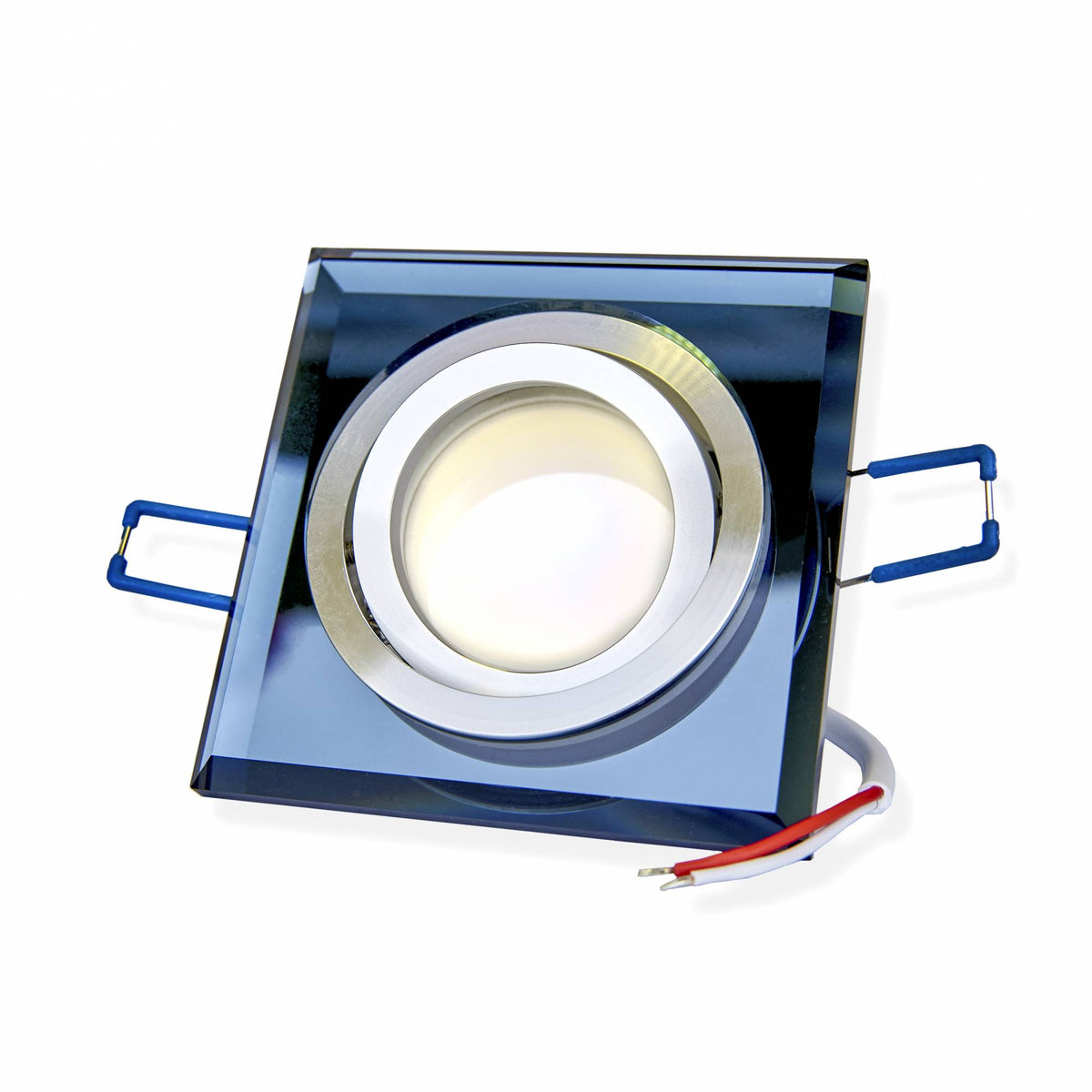 LED Einbaustrahler Glas schwenkbar flach 3-6,5W 230 Volt Einbauspot Lampe