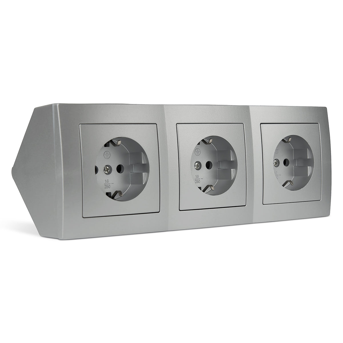 Steckdosenblock mit USB Schalter Tischsteckdose Ecksteckdose