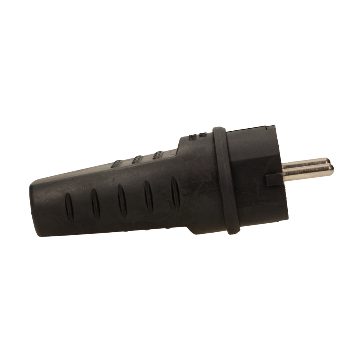 2 x Gummi-Stecker Schuko wasserdicht IP44 Schutzkontakt