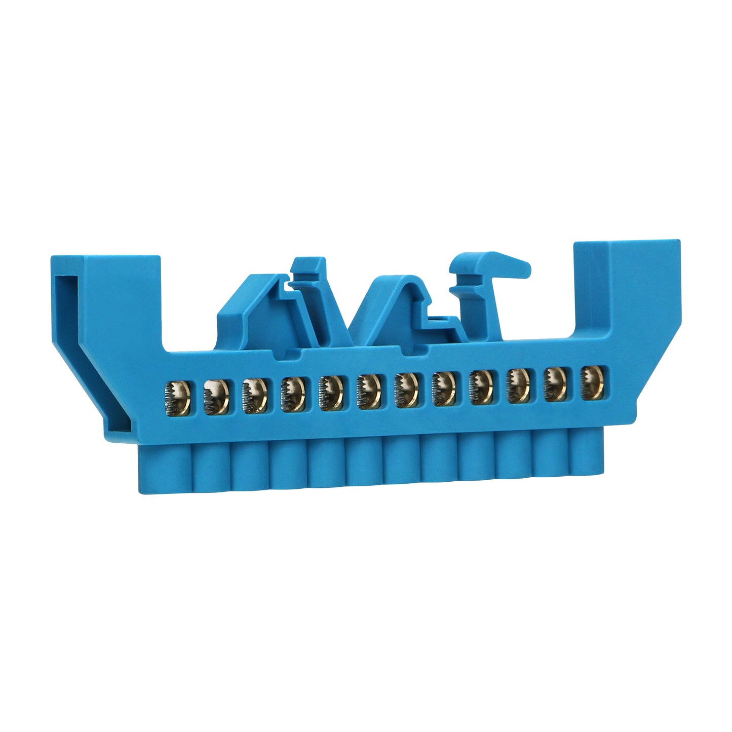 3 Isolierte N-Klemmleisten blau grün 8-12 Leiter für Neutralleitung DIN-Schiene