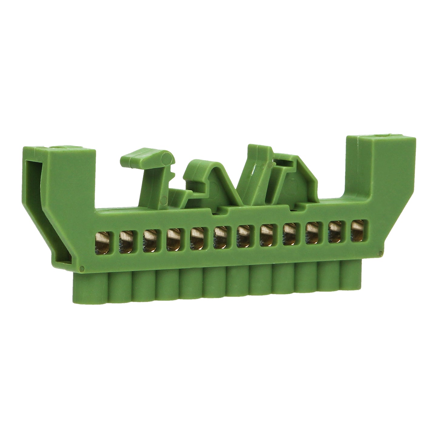 3 Isolierte N-Klemmleisten blau grün 8-12 Leiter für Neutralleitung DIN-Schiene