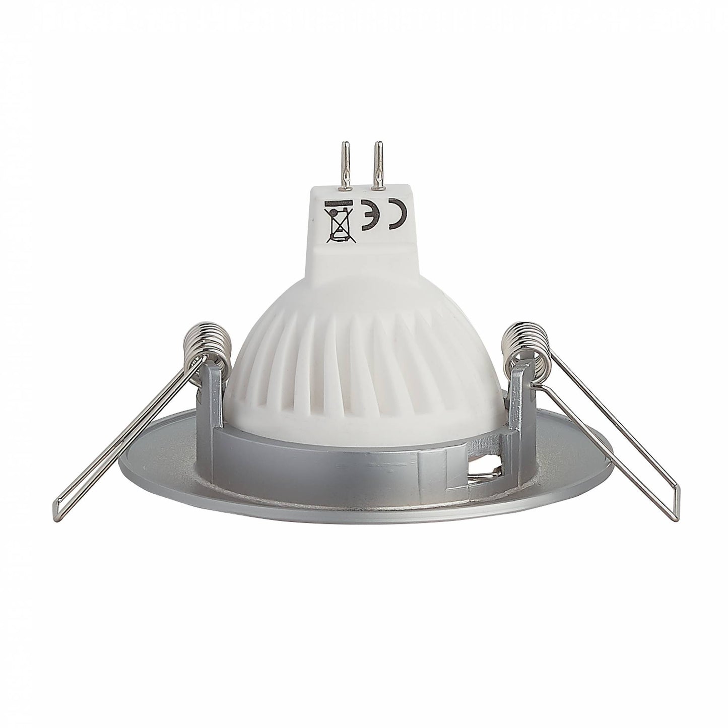 Einbaurahmen rund GU10 GU5,3 Ø65mm Bohrloch Gehäuse Einbaustrahler Spot