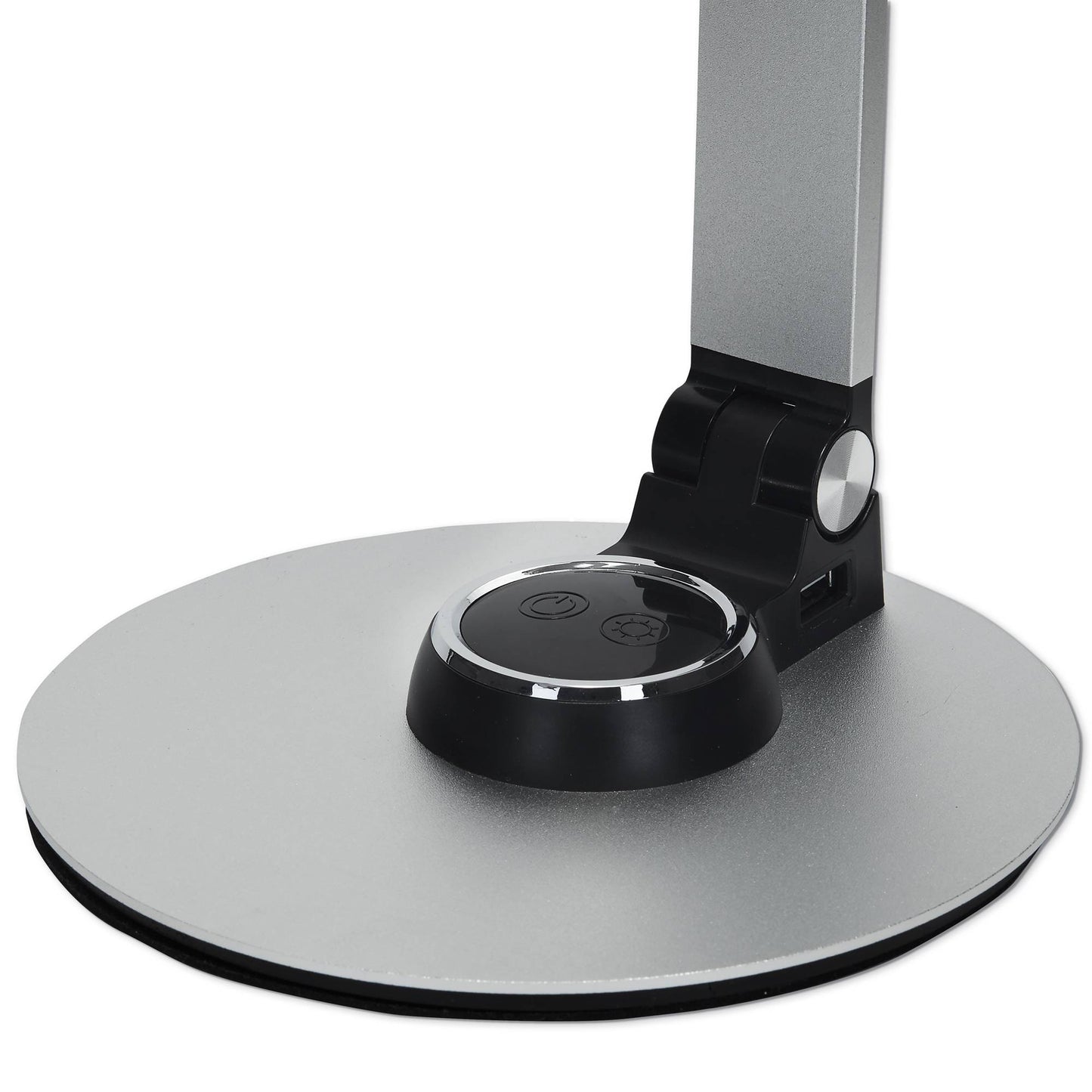 LED Schreibtisch-Lampe dimmbar 3 Farbstufen USB Büroleuchte Büro Tisch-Leuchte