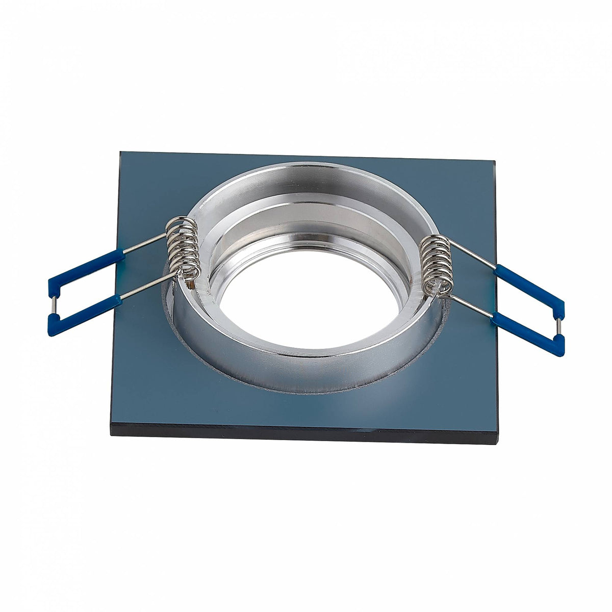 LED Einbaustrahler Glas 1-9W Deckenleuchte Leuchte 75-80mm flach Spot GU10 230V