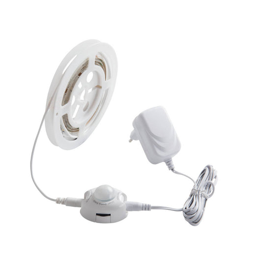 LED Streifen 1 oder 2-fach mit Bewegungssensor als Bettlicht oder Schrankbeleuchtung