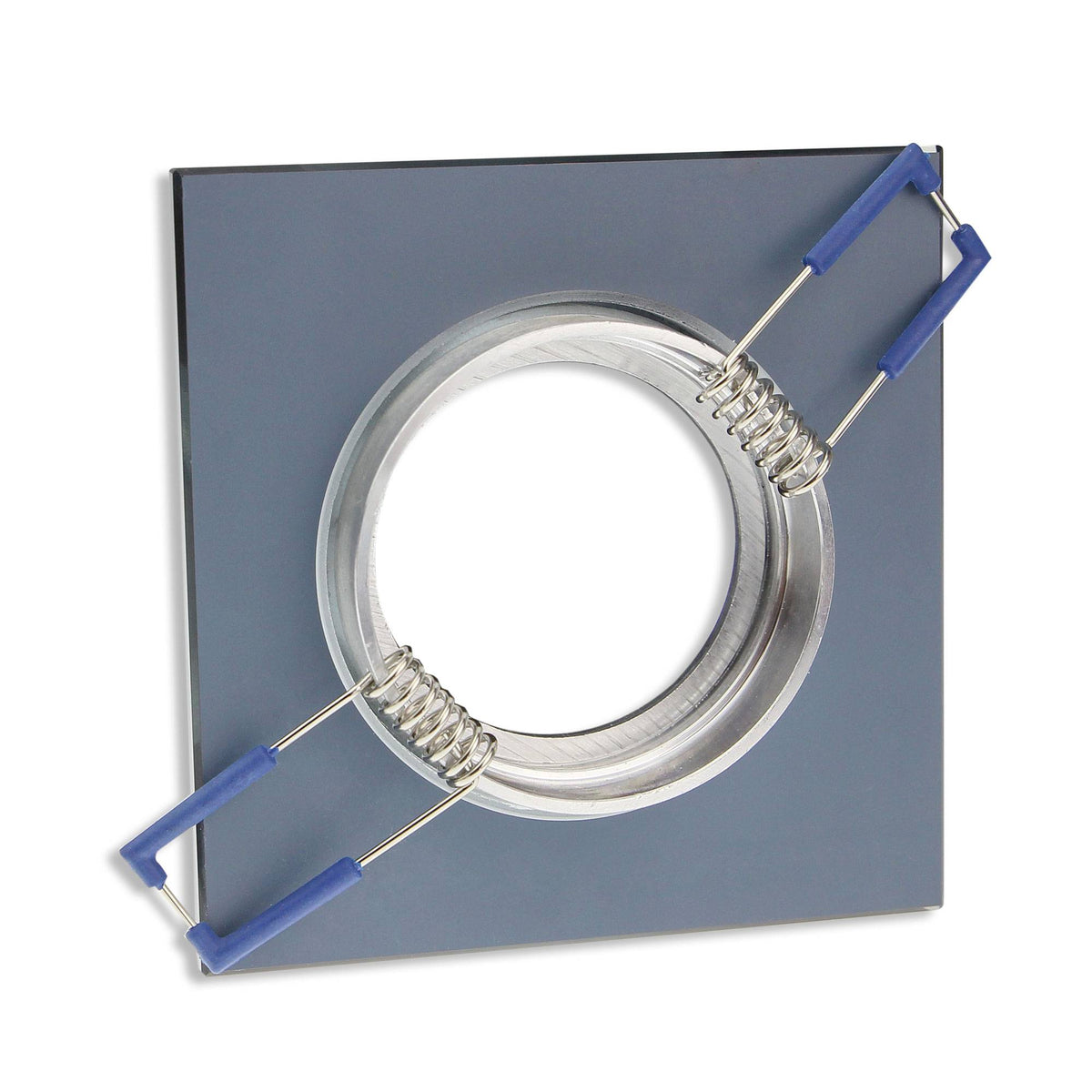 Einbaurahmen GU10 Glas rund eckig 60-70mm Gehäuse Einbaustrahler Spot LED