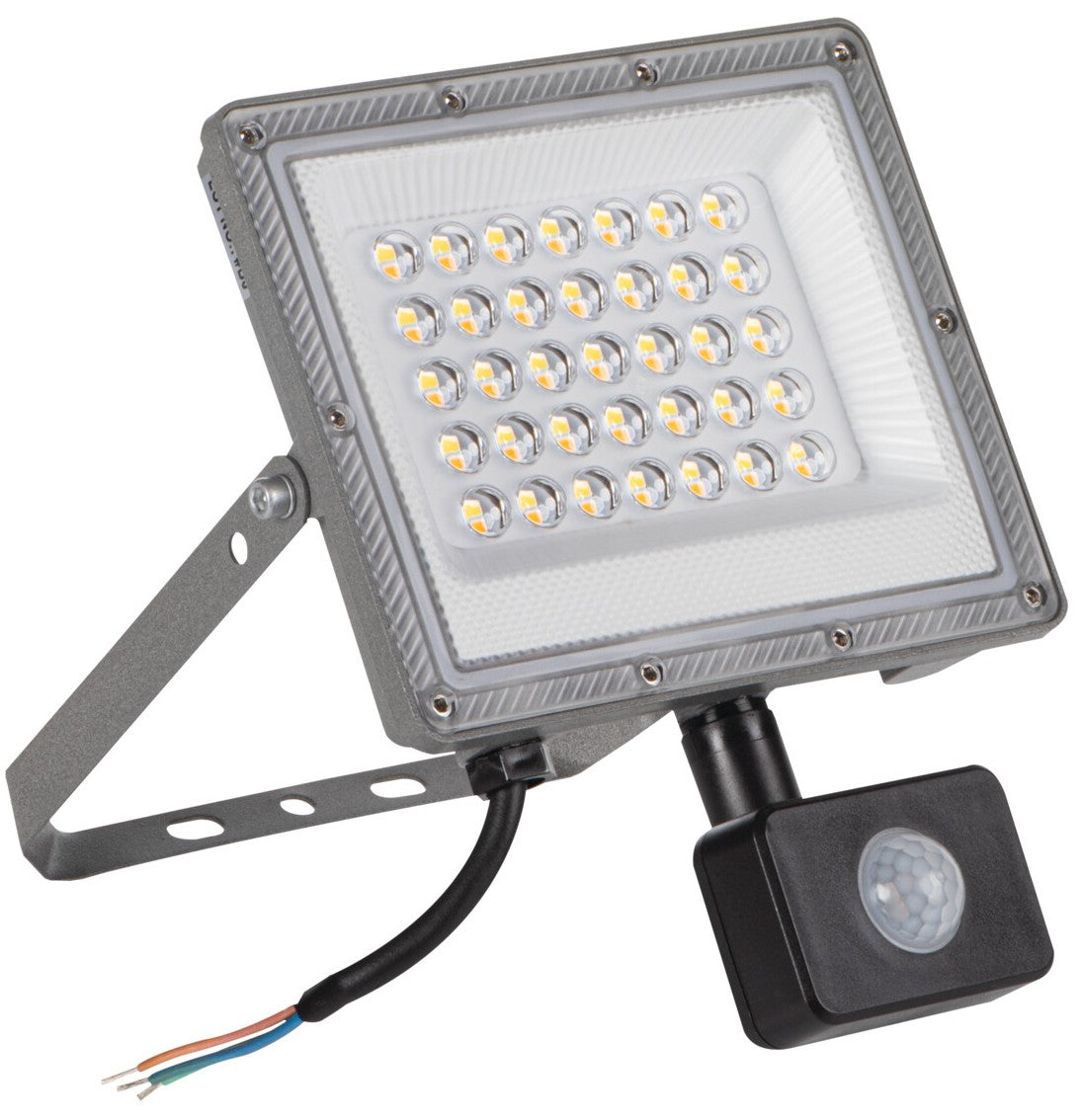 LED Fluter Außenstrahler mit Farbtemperatur (3000K/4000K/6500K) & optionalem Bewegungsmelder – IP65/IP44 Wasserdicht – LED Scheinwerfer 10-100W für Garten, Hof & Garage