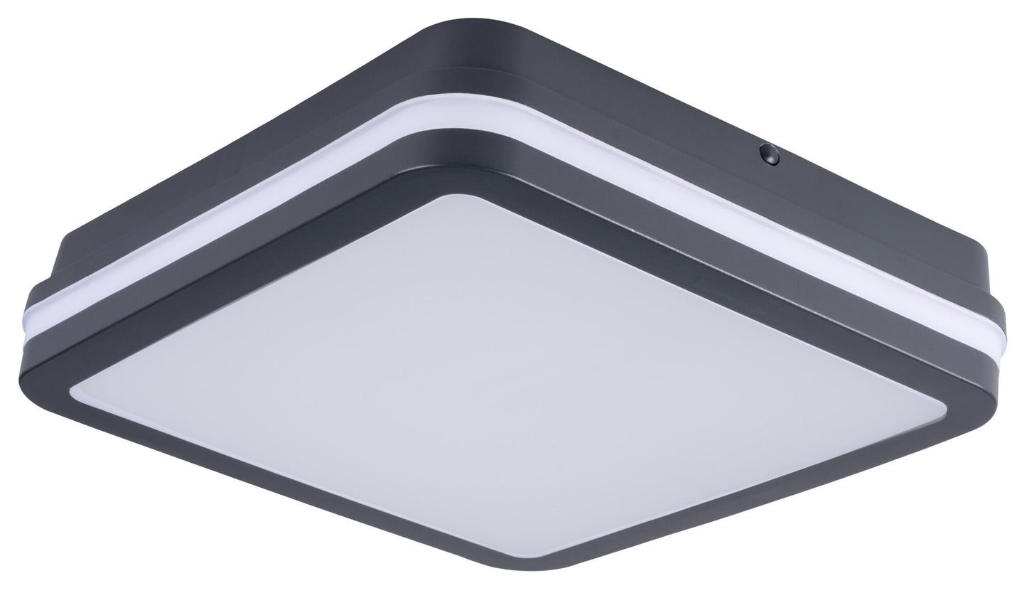 LED- Deckenleuchte mit oder ohne Bewegungssensor IP65 12/18 Watt oder 24/30 Watt