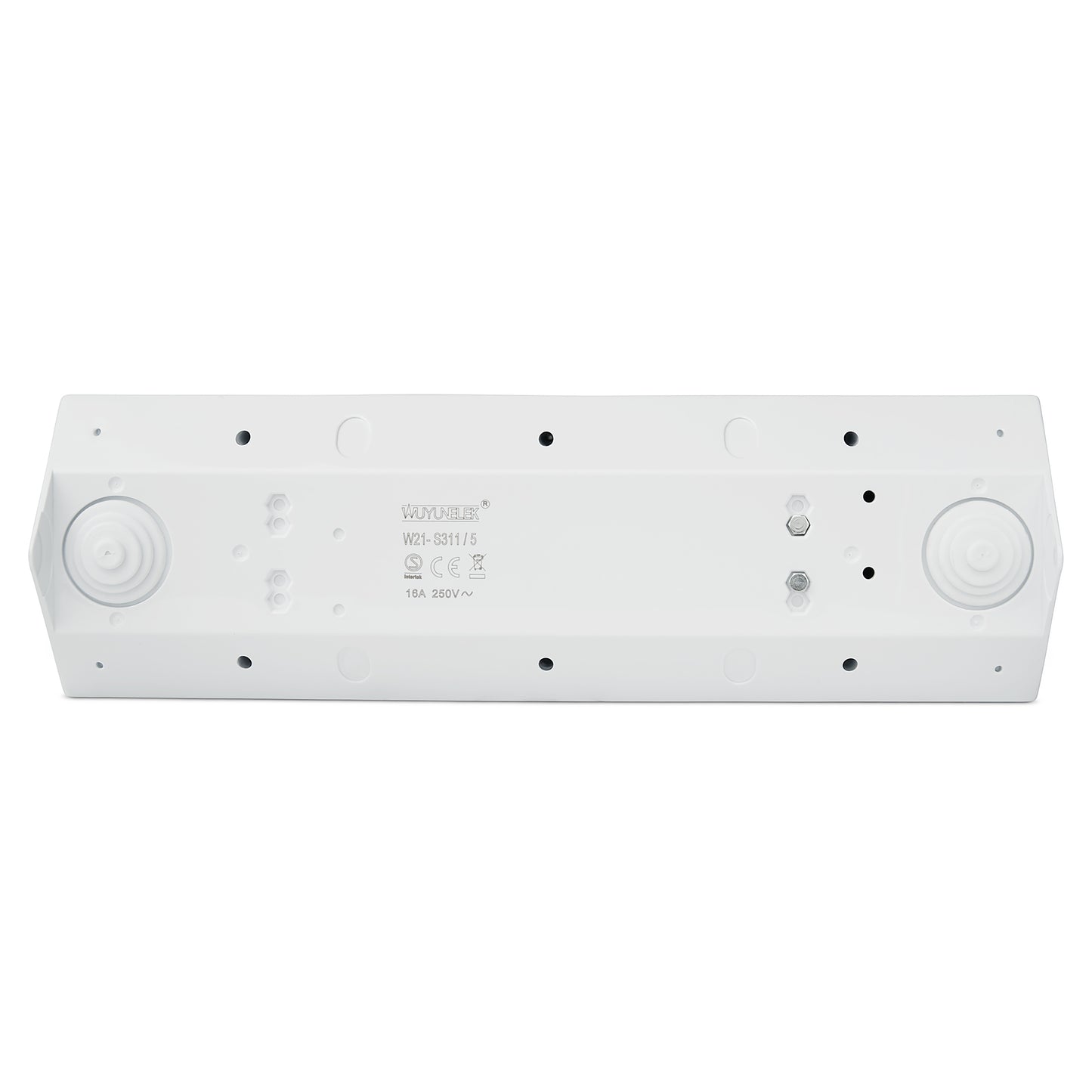 Möbel-Steckdose 4-fach 2x USB-A Mehrfachsteckdose Steckdosenleiste Küche Büro Tisch