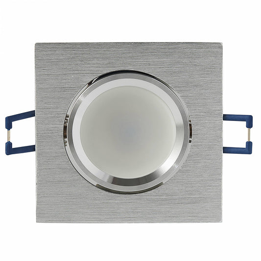 LED Einbaustrahler schwenkbar eckig 5-7W MR16 Deckenstrahler 70mm Leuchte Spot