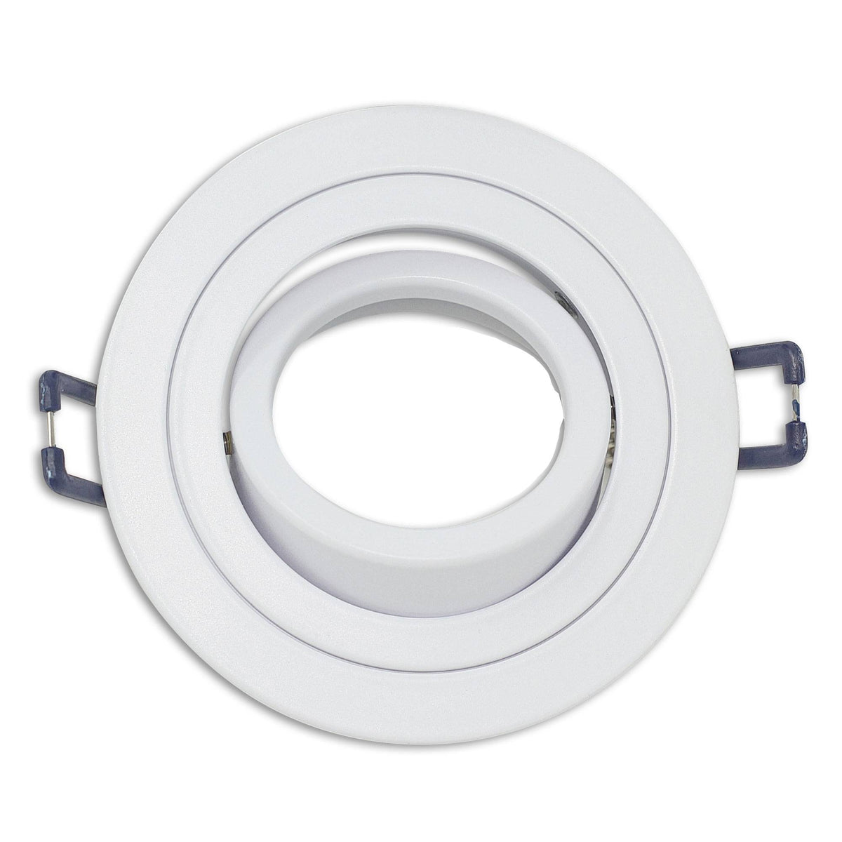 Einbaurahmen GU10 MR16 rund Gehäuse Einbauleuchte Ø75-85mm Bohrloch Spot LED