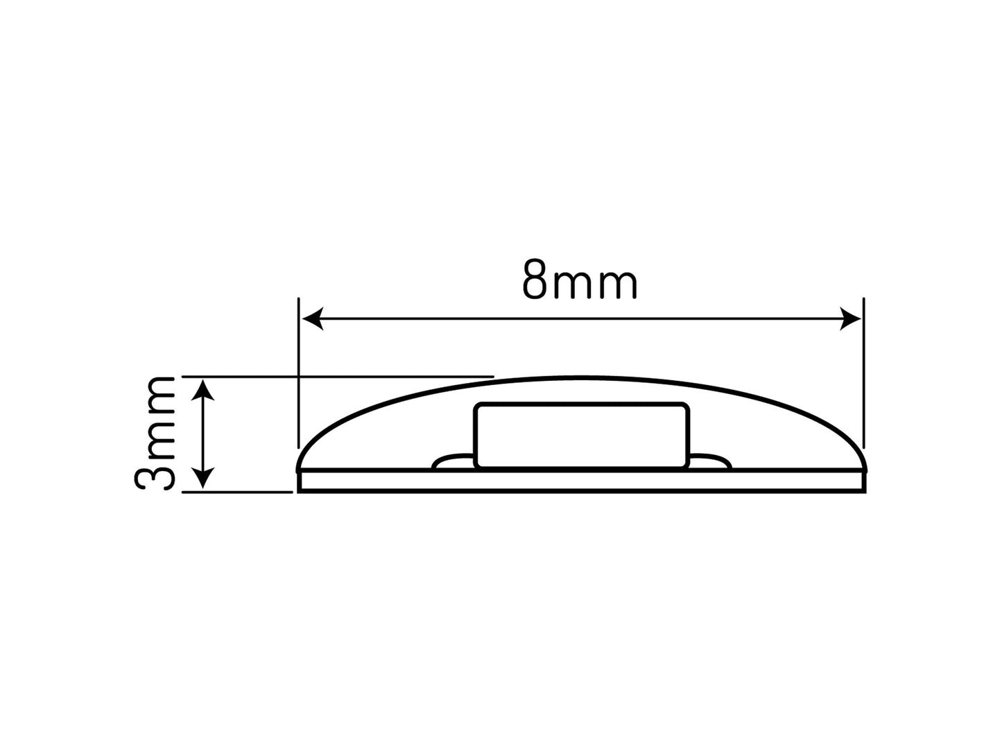 LED Streifen 600 SMD 12V 2700K 9,6W IP65 – Warmweißes Licht für stilvolle Akzente