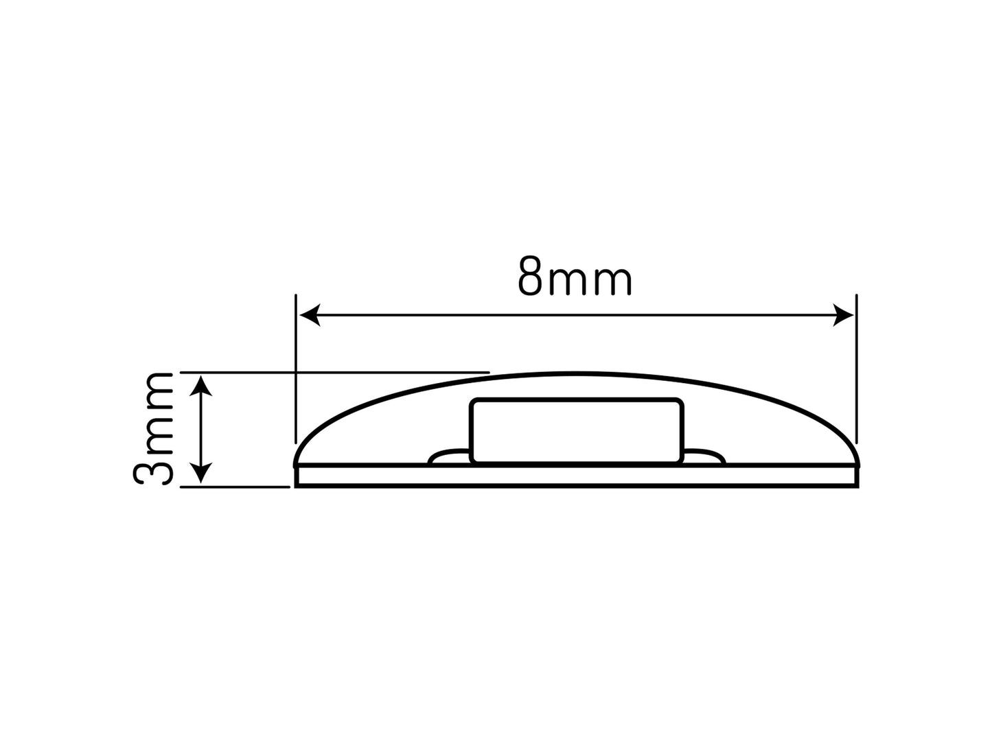 LED-Streifen – 5m, Kaltweiß (6500K), 960 lm/m, dimmbar, 600 SMD 2835 LEDs