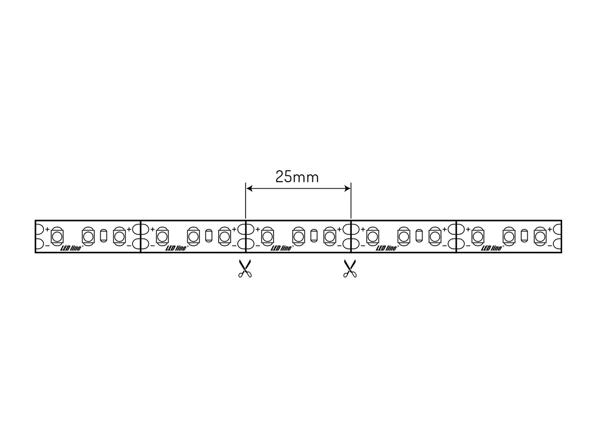 LED Streifen 600 SMD 12V 2700K – 5m Rolle: Warmes Licht für Ihr Zuhause