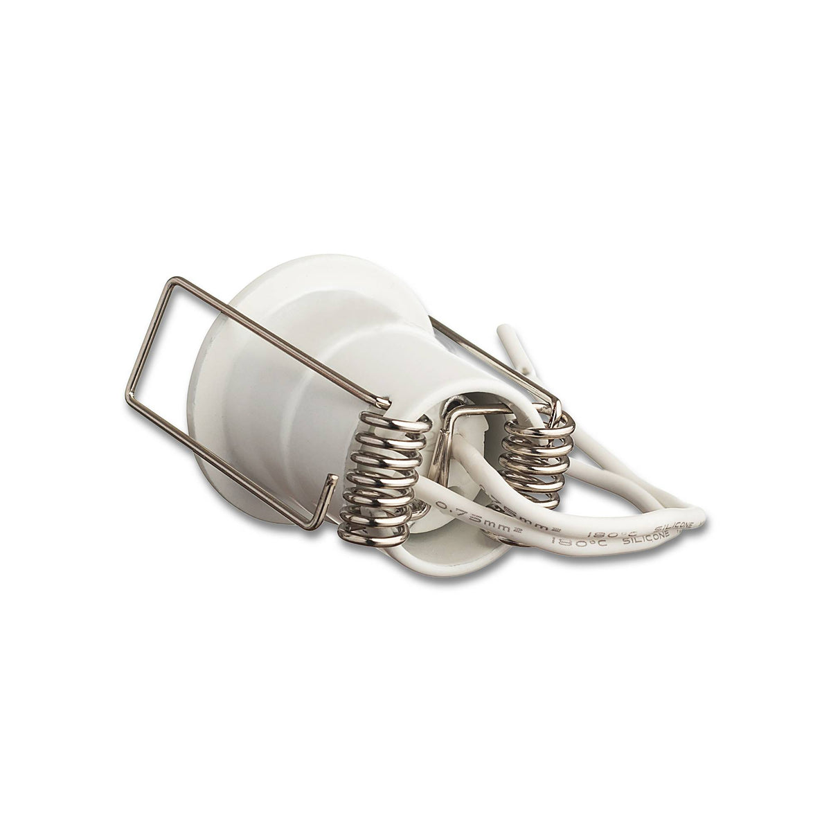 Einbau-Rahmen rund G4 Rahmen 25mm Einbaustrahler Spot LED Halogen weiß grau