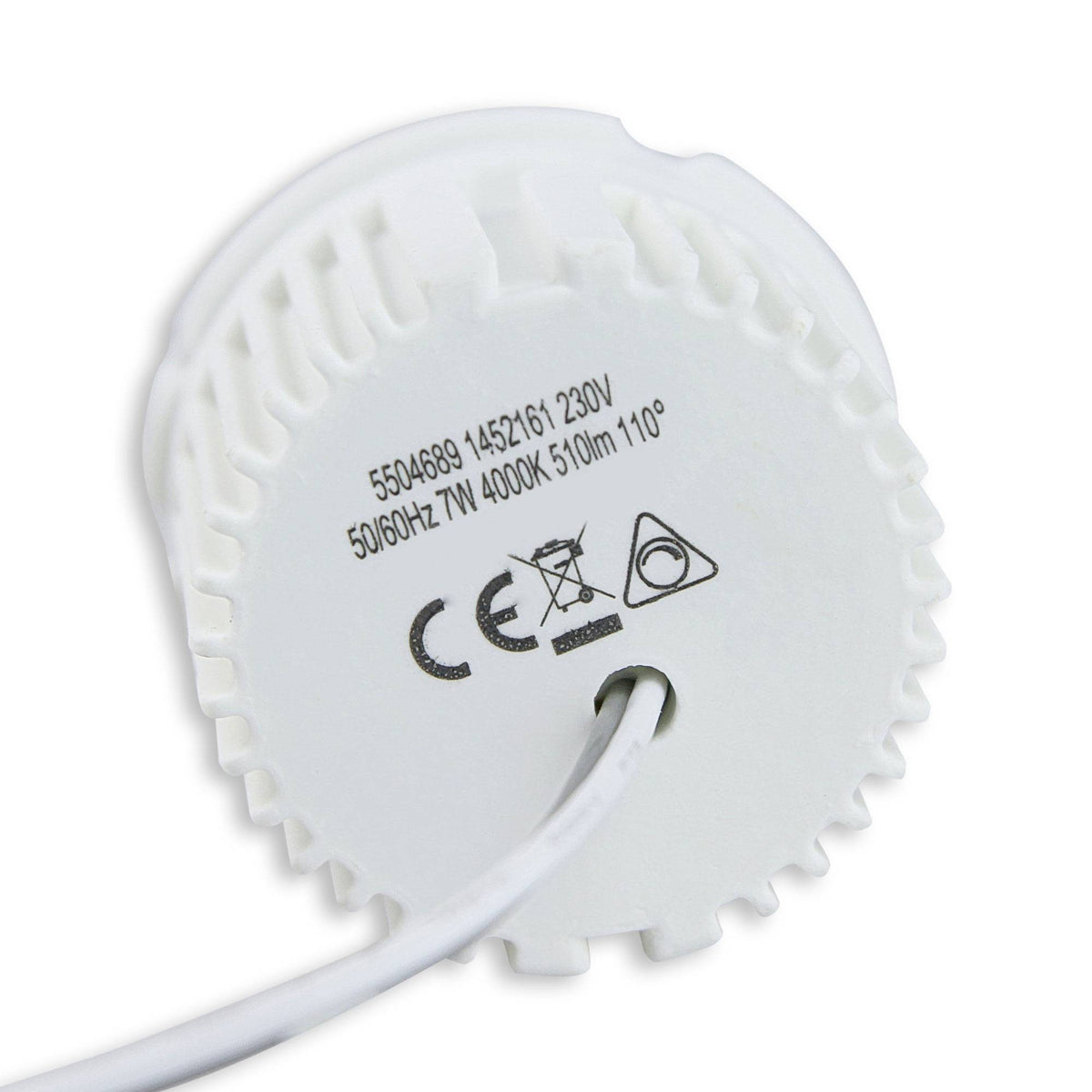 LED Einbaustrahler schwenkbar rund 230 Volt Spot Lampe 75mm Wandleuchte