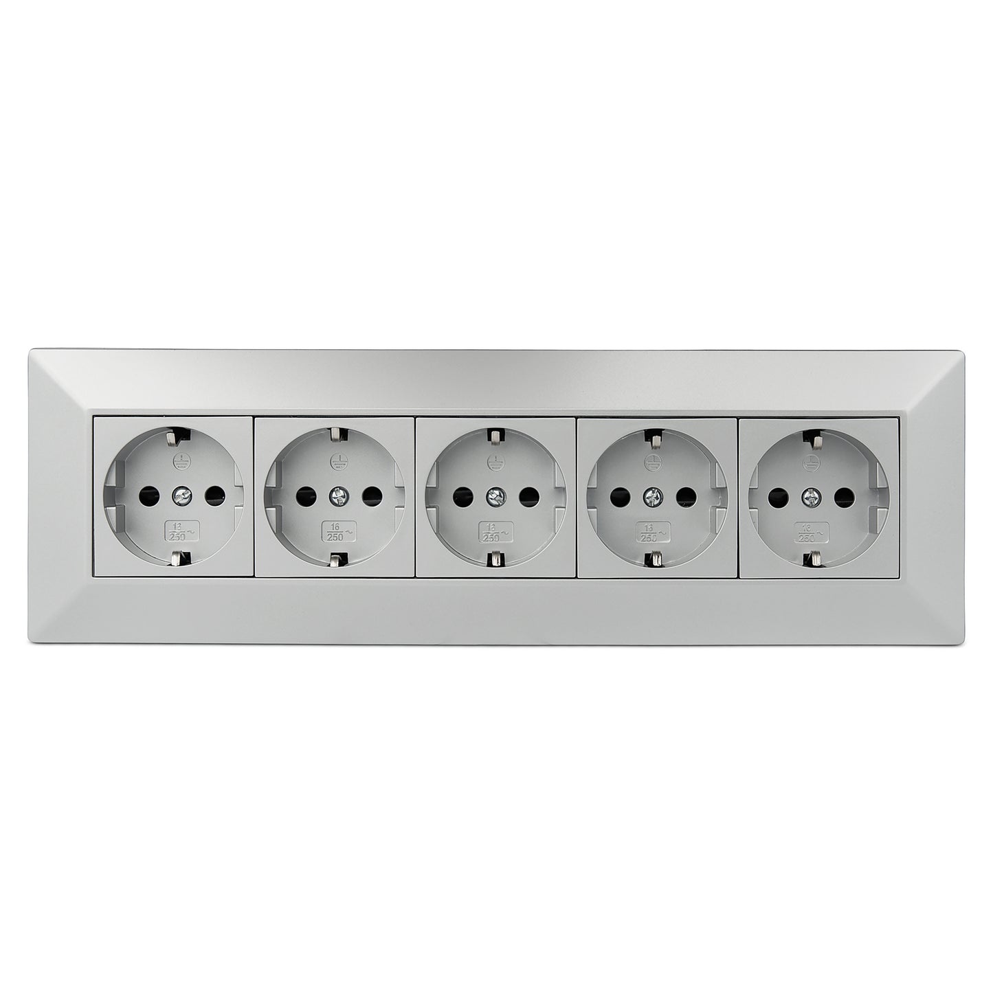 Möbel-Steckdose 5-fach Mehrfachsteckdose Steckdosenleiste Küche Büro Tisch