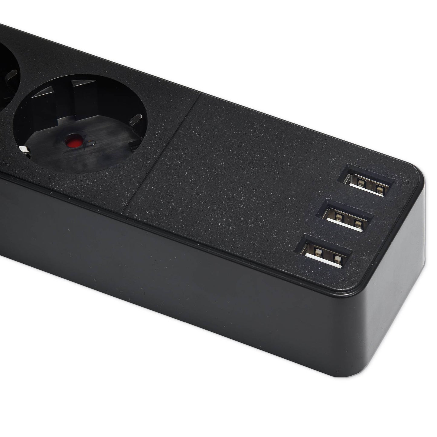 Mehrfach-Steckdose 4-fach 3x USB Schalter 1,8m Steckdosenleiste