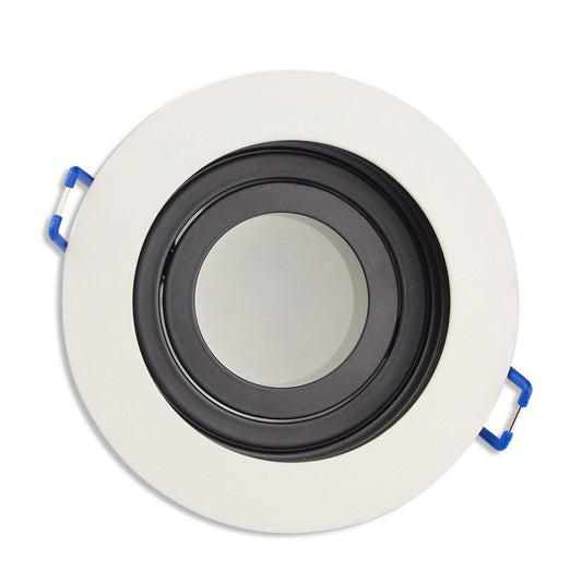 LED Einbaustrahler 3-6,5W eckig rund 230V flach Spot Strahler 90-95mm