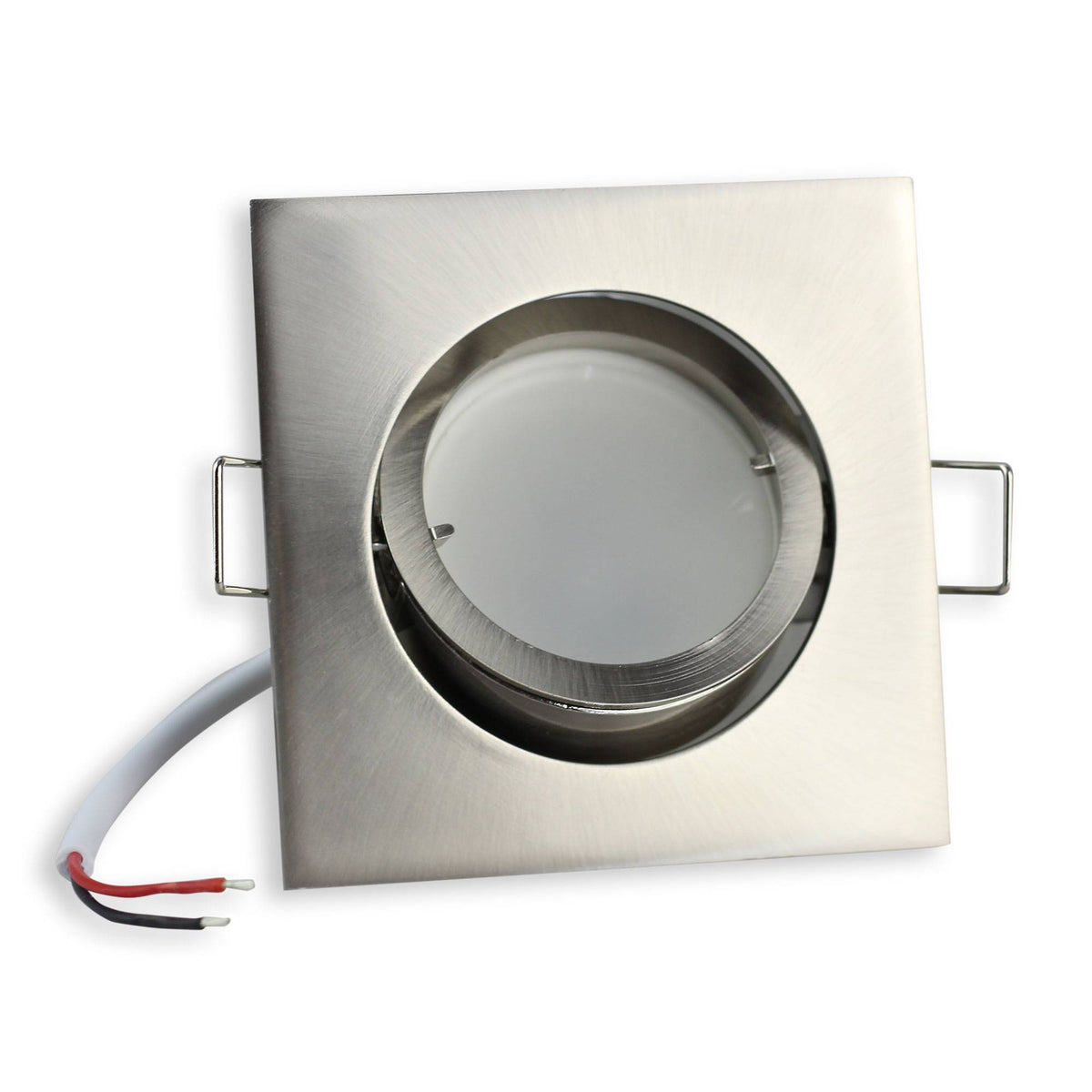 LED Einbaustrahler GU10 230 Volt 1-9 Watt rund eckig schwenkbar Einbauspot