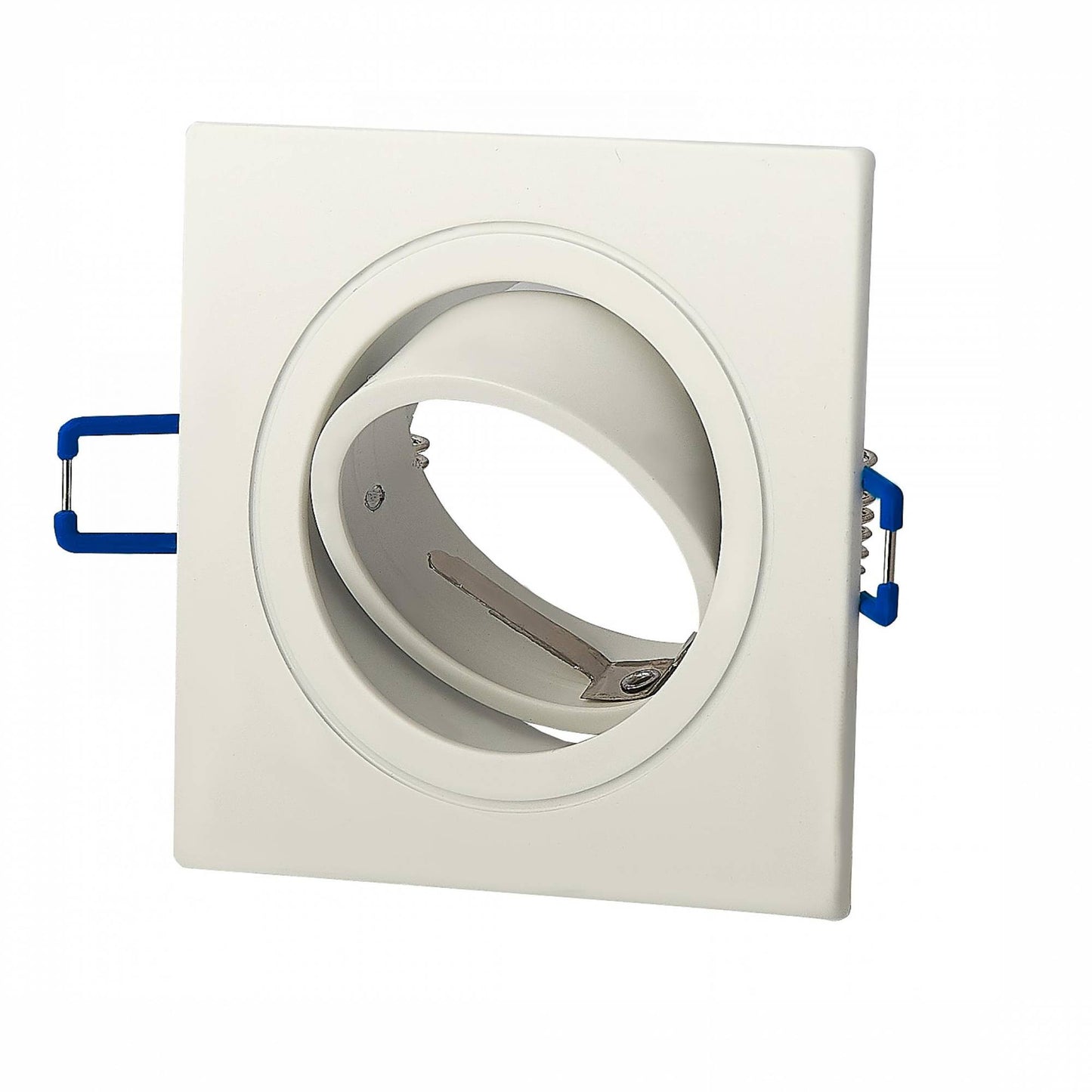 LED Einbaustrahler MR16 12 Volt 5-7W weiß eckig Spot 75mm Bohrloch Einbauleuchte