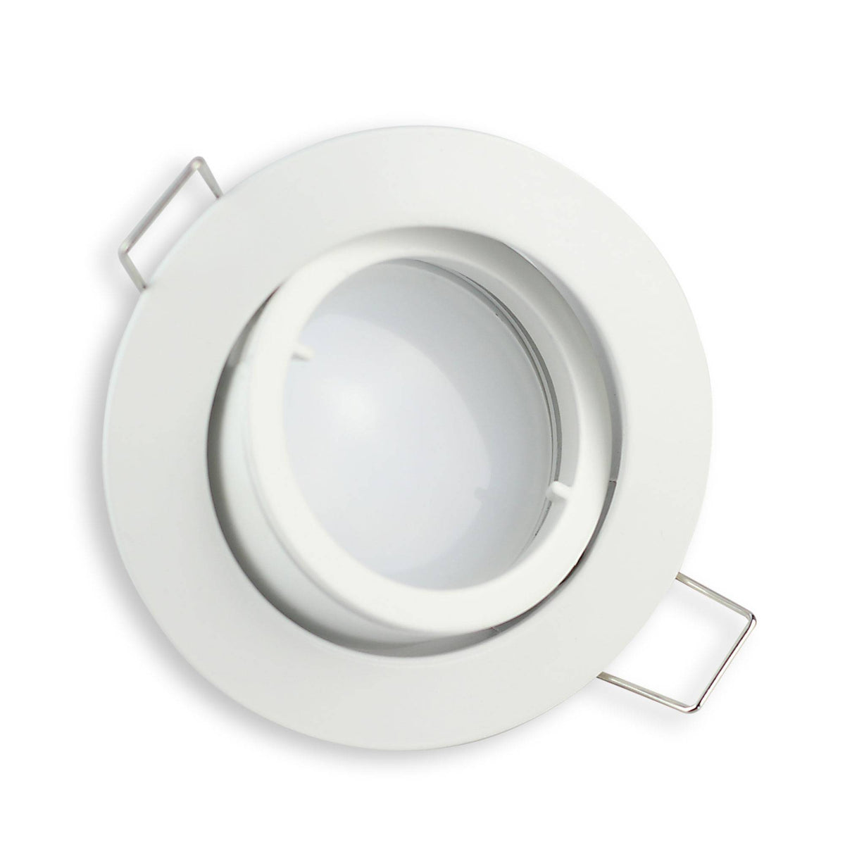 Einbaurahmen rund eckig GU10 R16 schwenkbar Rahmen Ø70mm Einbaustrahler Spot LED