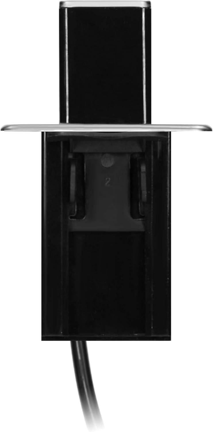 Trano Versenkbare Steckdosenleiste 3x Schuko + 2x USB (A+C, QC/PD 20W), 230V, 3680W, Edelstahl INOX, 2m Kabel, Einbau IP20