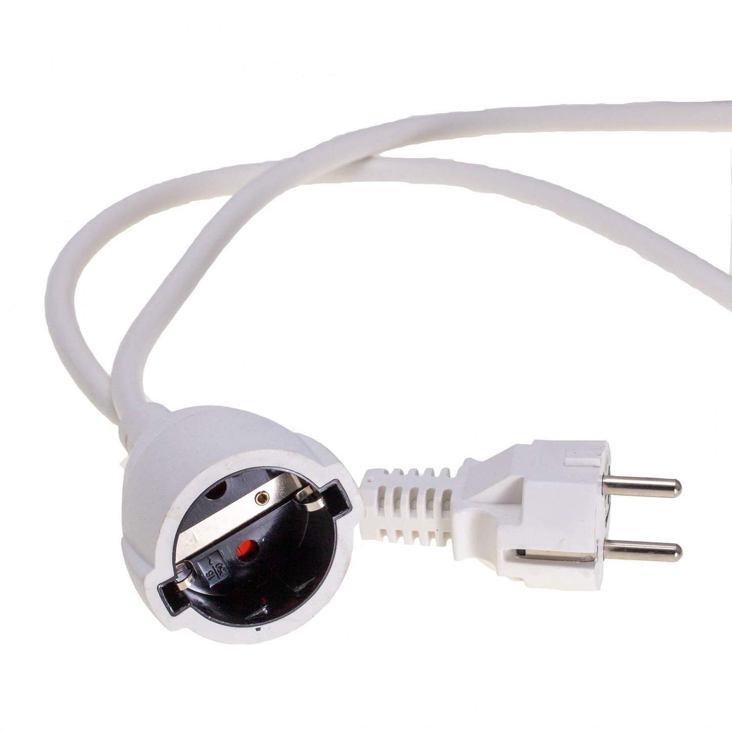 Verlängerungskabel Schuko Euro schwarz rot weiß 3m 5m 10m 20m H05VV-F 3G1,17