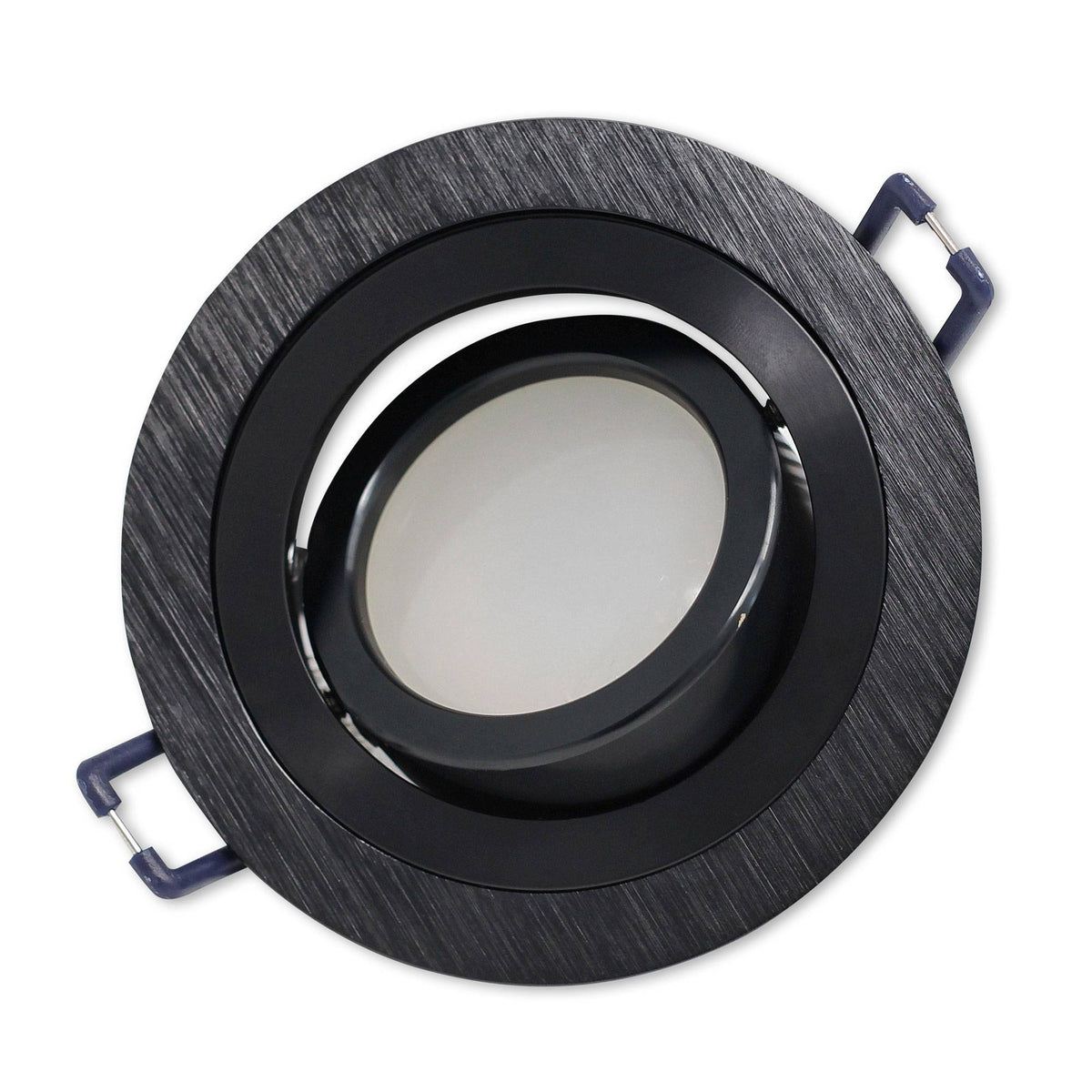 Einbaurahmen GU10 MR16 rund Gehäuse Einbauleuchte Ø75-85mm Bohrloch Spot LED