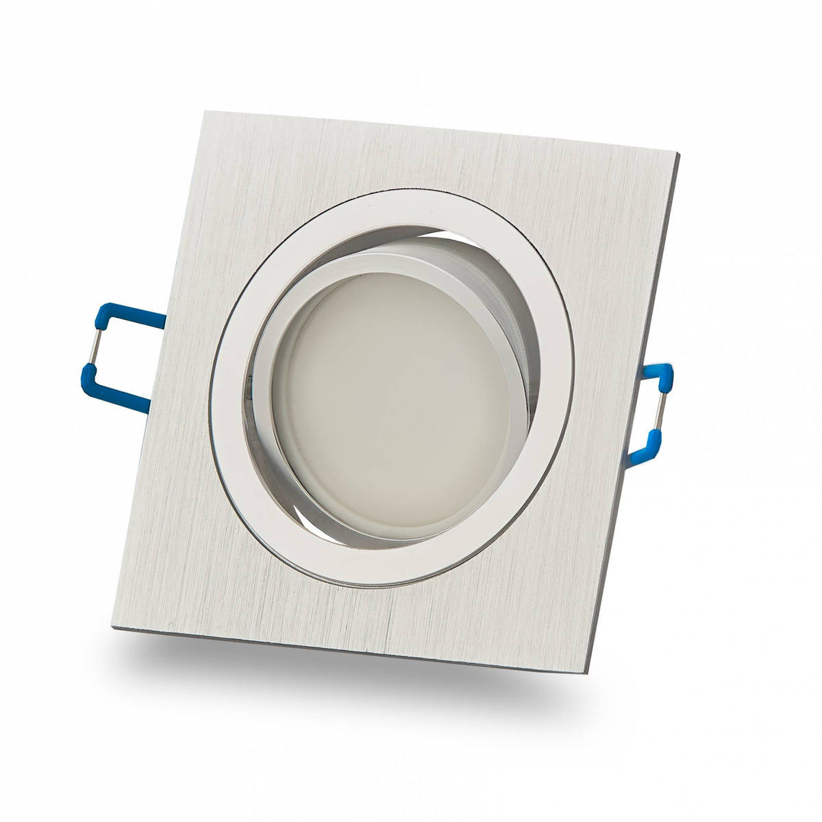 LED Einbaustrahler flach eckig 5-7W MR16 Einbau-Spot Deckenspot 12V 75mm