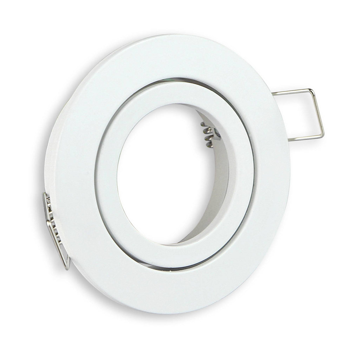 Einbaurahmen rund GU10 MR16 schwenkbar Rahmen 70mm Einbauleuchte Einbauspot LED