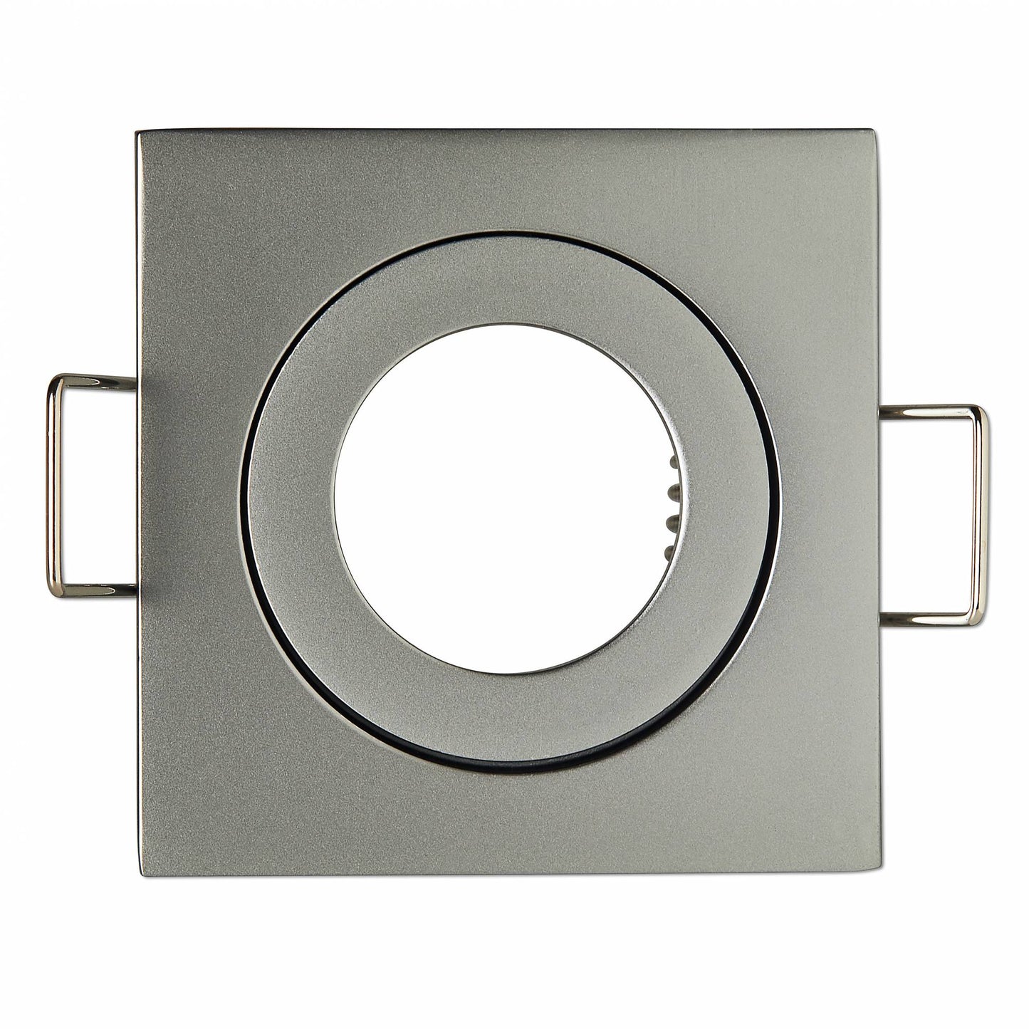 Einbaurahmen GU11 MR11 IP44 eckig flach Badezimmer Rahmen 40mm Einbauleuchte